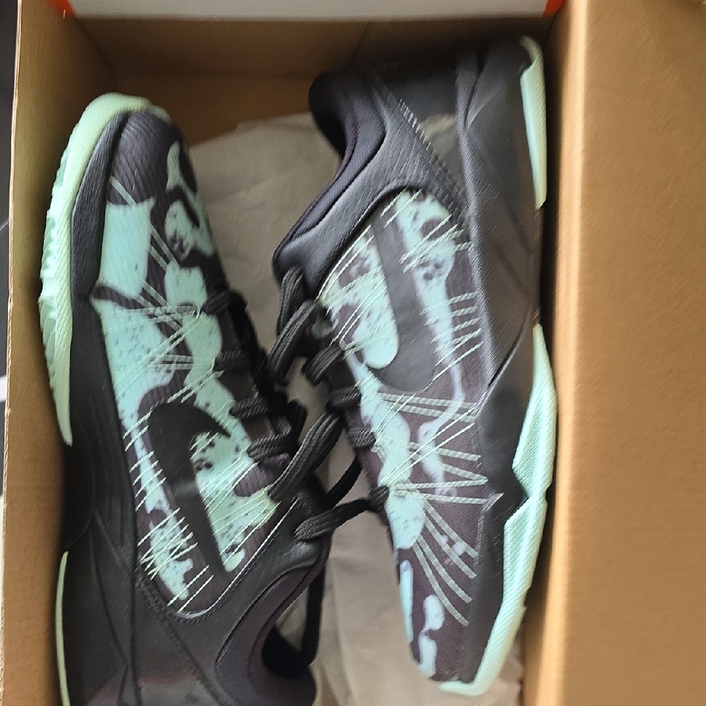 Nike Kobe VII PS Mint Candy and Black Sneakers